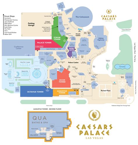 caesars las vegas floor plan